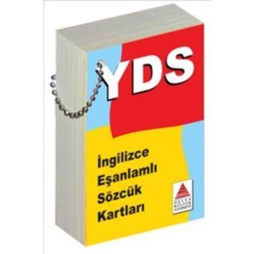YDS Sınavları İçin İngilizce Eşanlamlı Sözcük Kartları - Delta Kültür Yayınevi
