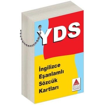 YDS Sınavları İçin İngilizce Eşanlamlı Sözcük Kartları - Delta Kültür Yayınevi