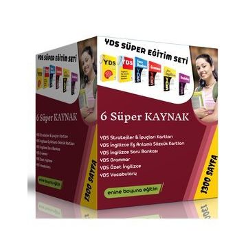 YDS Süper Eğitim Seti 6 Süper Kaynak