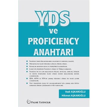 YDS ve Proficiency Anahtarı - Vedi Aşkaroğlu Hikmet Aşkaroğlu