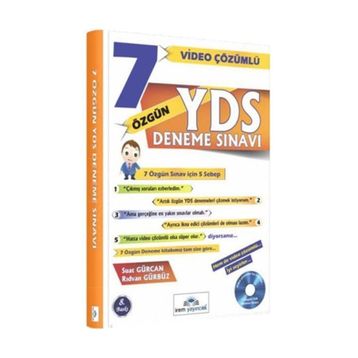 YDS Video Çözümlü 7 Özgün Deneme Sınavı - suat ridvan gurbuz Suat Gürcan