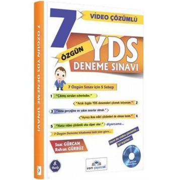 YDS Video Çözümlü 7 Özgün Deneme Sınavı - suat ridvan gurbuz Suat Gürcan