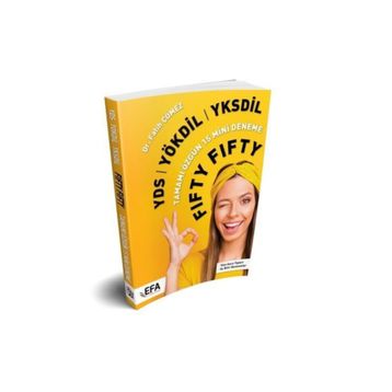 YDS YÖKDİL YKSDİL FIFTY FIFTY 15 Mini Deneme - Benim Hocam Yayınları