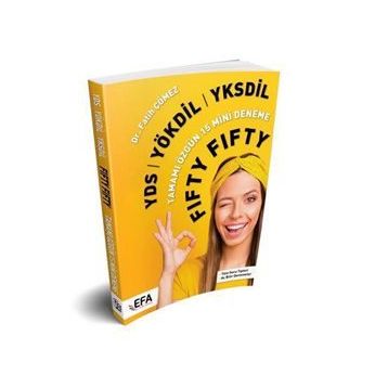 YDS YÖKDİL YKSDİL FIFTY FIFTY 15 Mini Deneme - Benim Hocam Yayınları