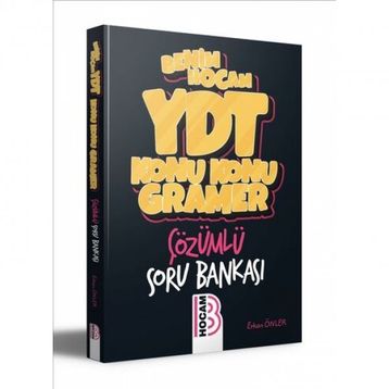 YDT Konu Konu Gramer Çözümlü Soru Bankası - Benim Hocam Yayınları