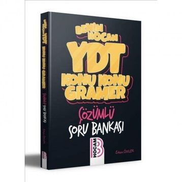 YDT Konu Konu Gramer Çözümlü Soru Bankası - Benim Hocam Yayınları