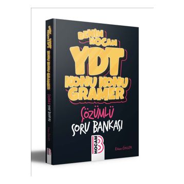 YDT Konu Konu Gramer Çözümlü Soru Bankası - Benim Hocam Yayınları