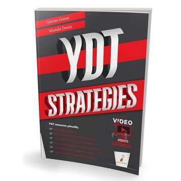 Ydt Strategies Video Çözümlü Soru Bankası - Pelikan Yayınları