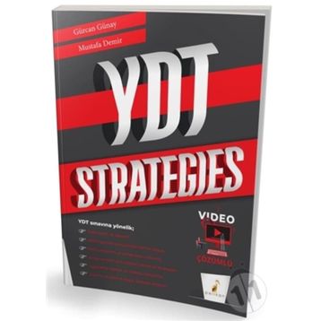 Ydt Strategies Video Çözümlü Soru Bankası - Pelikan Yayınları