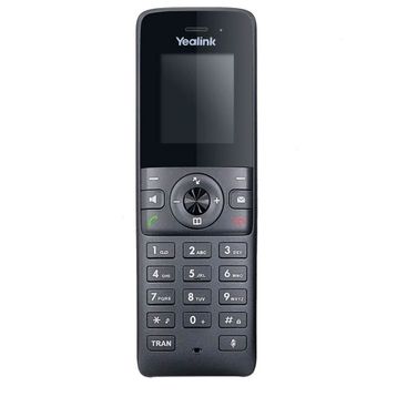 Yealink W73H Siyah SIP IP DECT HD Ses Voip IP Telefon W73P Uyumlu Kablosuz El Terminali