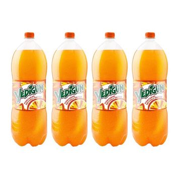 Yedigün Portakal Aromalı 2.5 lt Gazoz (4 adet)