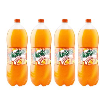 Yedigün Portakal Aromalı 2.5 lt Gazoz (4 adet)