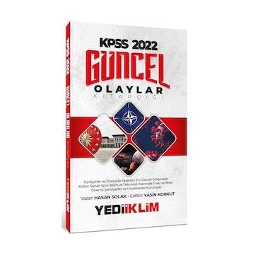 Yediiklim 2022 KPSS Güncel Olaylar Kitapçığı