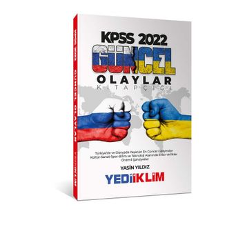 Yediiklim 2022 KPSS Güncel Olaylar Kitapçığı