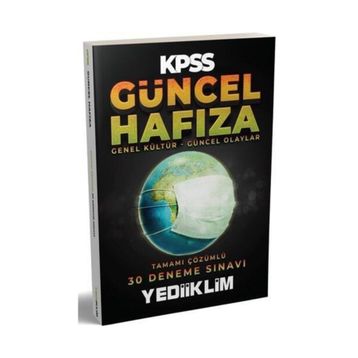 Yediiklim Yayınları 2018 KPSS Güncel Hafıza Genel Kültür ve Güncel Olaylar 25 Deneme