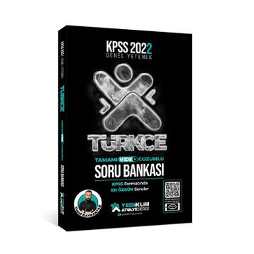 Yediiklim Yayınları 2022 KPSS Genel Yetenek Atölye Serisi Türkçe Tamamı Video Çözümlü Soru Bankası