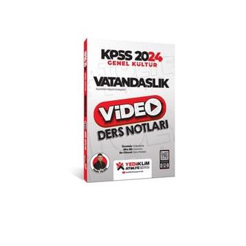 Yediiklim Yayınları - 2024 Kpss Atölye Serisi Vatandaşlık Video Ders Notları