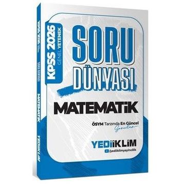 Yediiklim Yayınları 2026 KPSS Genel Yetenek Matematik Soru Dünyası