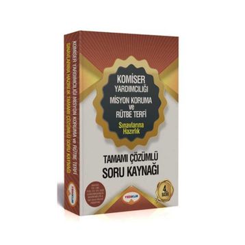 Yediiklim Yayınları Komiser Yardımcılığı Misyon Koruma Ve Rütbe Terfi Sınavlarına Hazırlık Tamamı Çözümlü