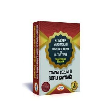 Yediiklim Yayınları Komiser Yardımcılığı Misyon Koruma Ve Rütbe Terfi Sınavlarına Hazırlık Tamamı Çözümlü