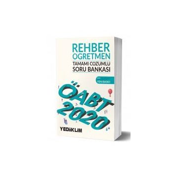 Yediiklim Yayınları ÖABT Rehber Öğretmen Tamamı Çözümlü Soru Bankası