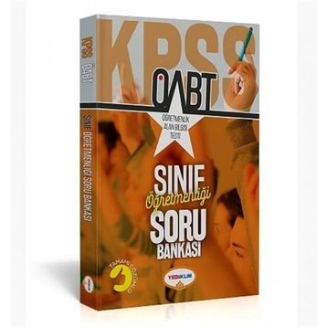 Yediiklim Yayınları ÖABT Sınıf Öğretmenliği Tamamı Çözümlü Soru Bankası