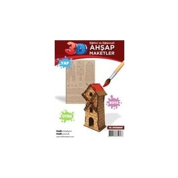 Yel Değirmeni Ahşap Maket