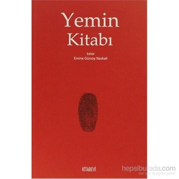 YEMIN KITABI - EMINE GÜRSOY NASKALI