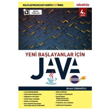 Yeni Başlayanlar İçin Java Eğitim Videolu-Abaküs Yayınları