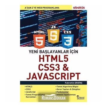 Yeni Başlayanlar İçin Javascript - Fahrettin Erdinç