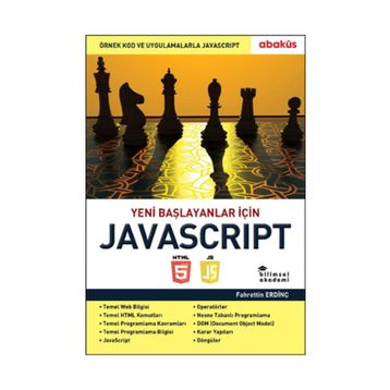 Yeni Başlayanlar İçin Javascript - Fahrettin Erdinç