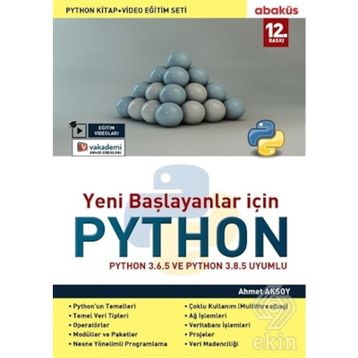 Yeni Başlayanlar İçin Python - Ahmet Aksoy