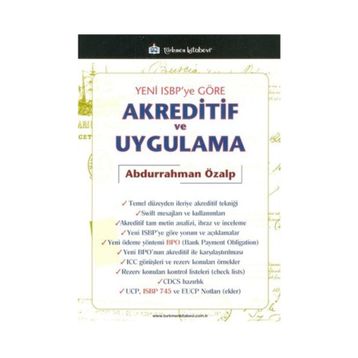 Yeni ISBP’ye Göre Akreditif ve Uygulama - Abdurrahman Özalp