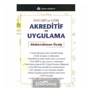 Yeni ISBP’ye Göre Akreditif ve Uygulama - Abdurrahman Özalp