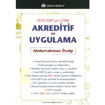 Yeni ISBP’ye Göre Akreditif ve Uygulama - Abdurrahman Özalp