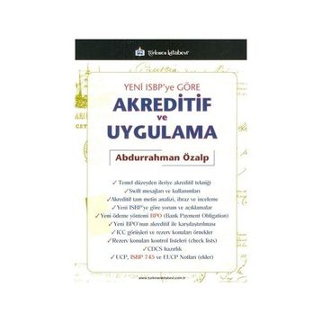 Yeni ISBP’ye Göre Akreditif ve Uygulama - Abdurrahman Özalp