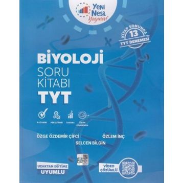 Yeni Nesil Yayınevi Yeni 2020 TYT Biyoloji Soru Kitabı