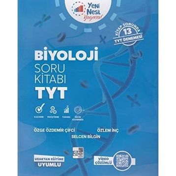 Yeni Nesil Yayınevi Yeni 2020 TYT Biyoloji Soru Kitabı