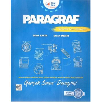 Yeni Nesil Yayınları Paragraf Tematik Soru Bankası