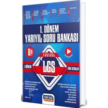Yeni Tarz Yayınları - 8. Sınıf LGS Fasikül Yarıyıl Soru Bankası