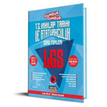 Yeni Tarz Yayınları 8. Sınıf LGS İnkılap Tarihi ve Atatürkçülük Gümbür Gümbür Soru Föyleri