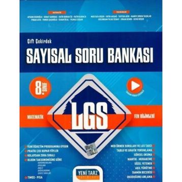 Yeni Tarz Yayınları 8. Sınıf LGS Sayısal Soru Bankası