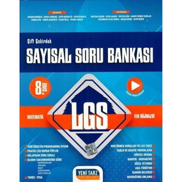Yeni Tarz Yayınları 8. Sınıf LGS Sayısal Soru Bankası