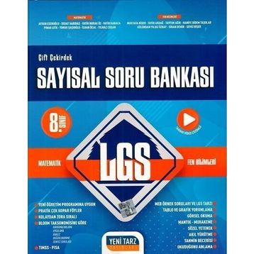 Yeni Tarz Yayınları 8. Sınıf LGS Sayısal Soru Bankası