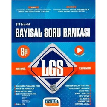Yeni Tarz Yayınları 8. Sınıf LGS Sayısal Soru Bankası