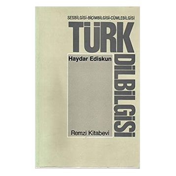 YENI TÜRK DILBILGISI - HAYDAR EDISKUN