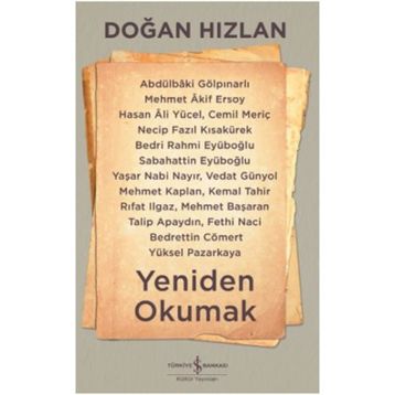 Yeniden Okumak - Doğan Hızlan