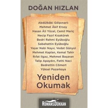 Yeniden Okumak - Doğan Hızlan