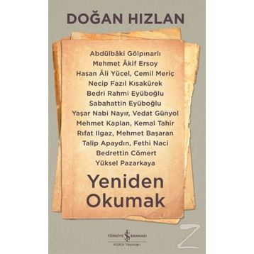 Yeniden Okumak - Doğan Hızlan