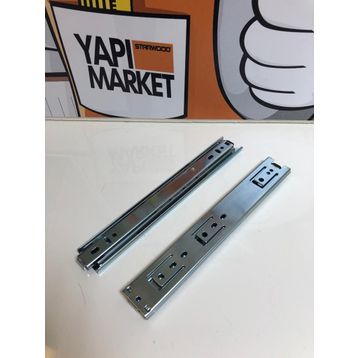 Yeniler 35x250 mm Teleskopik Bilyalı Ray